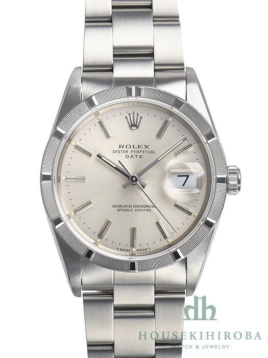 115200 オイスターパーペチュアル デイト シルバーを高価買取