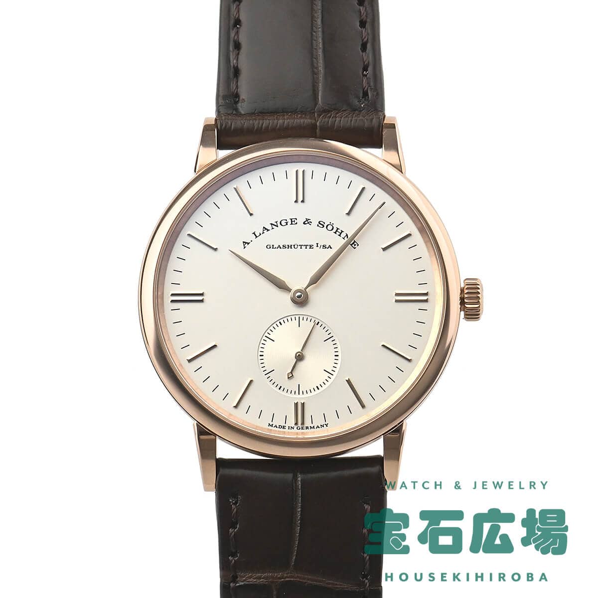 A.ランゲ＆ゾーネ サクソニア フラッハ 37mm 201.027を高価