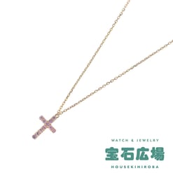 シンボル クロス ピンクサファイア ネックレス B7223700