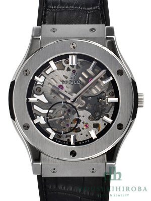 ウブロ クラシック・フュージョン アエロクロノグラフ チタニウム