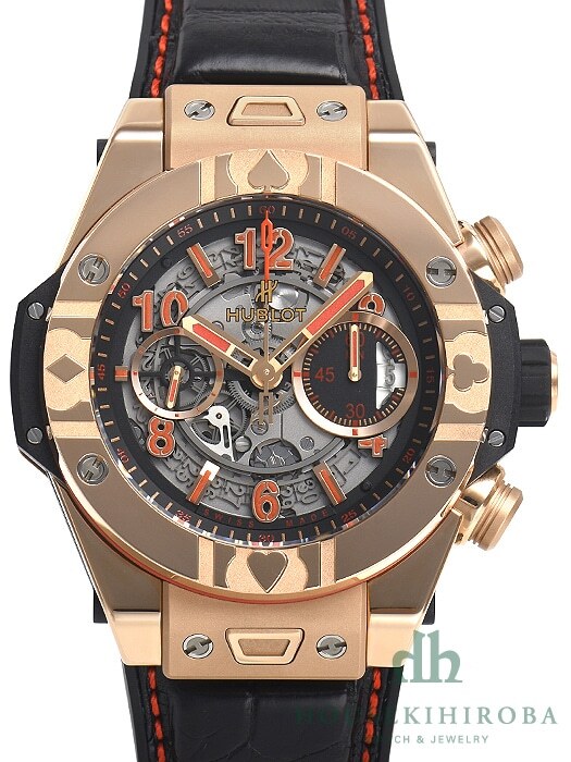 ウニ ウブロ ビッグ・バン ウニコ チタニウム ブルー 411.NX.5179.RXを高価